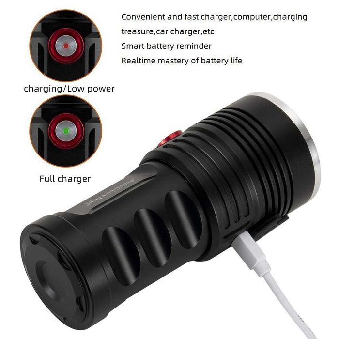 Latarka o potężnej mocy AloneFire H42 3 x XHP50 LED