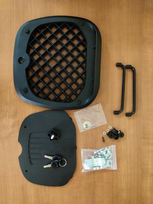 Topcase mota - estilo alumínio- 45 litros