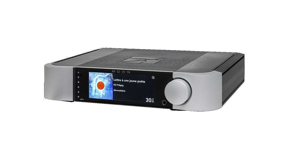 Moon 371 Compass wzmacniacz + kolumny podstawkowe Voice 22 SKLEP FV