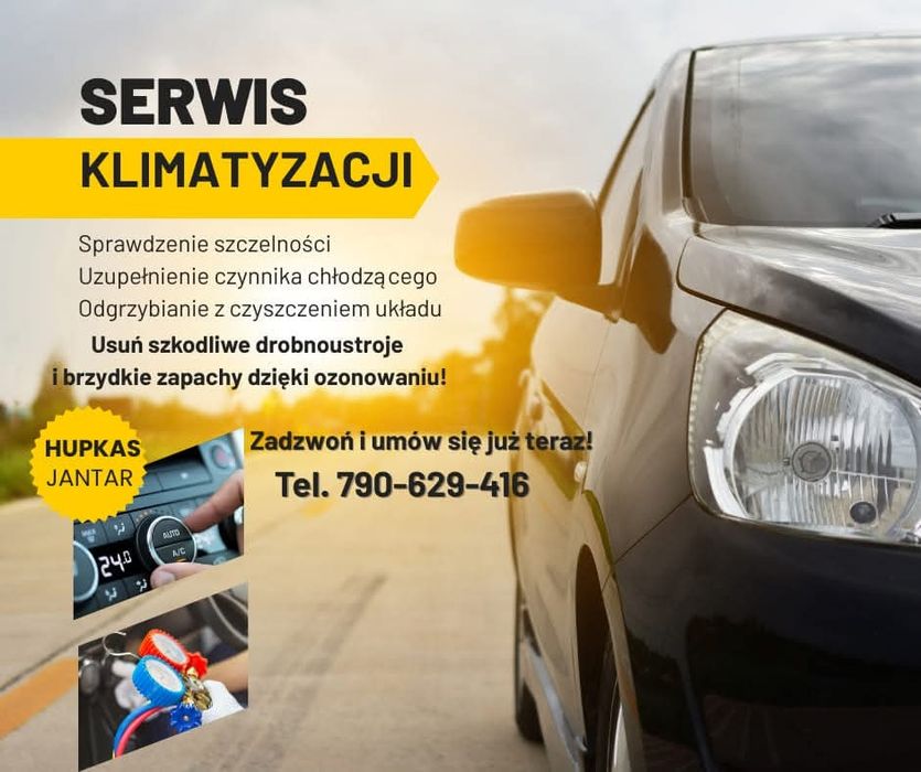 Serwis klimatyzacji samochodowej