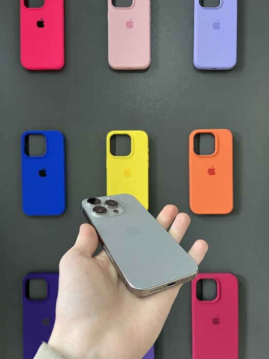 iPhone 15 Pro 256 gb Natural Titanium Neverlock + Гарантія