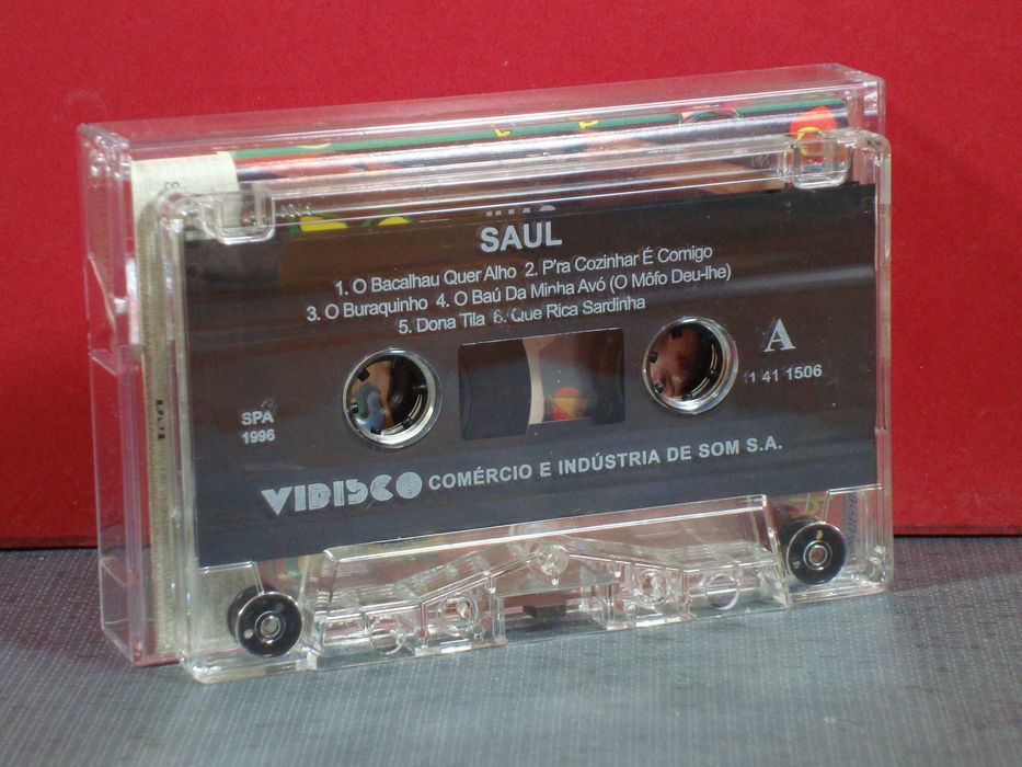 Saúl - The Codfish Wants Garlic / Cassette / VG Plus64551619967235122