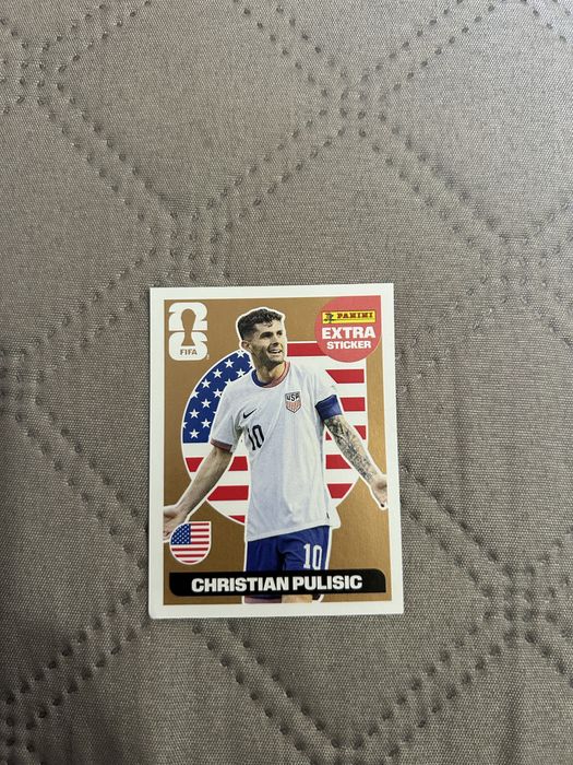 Cromo mundial 2026 Pulisic Gold
