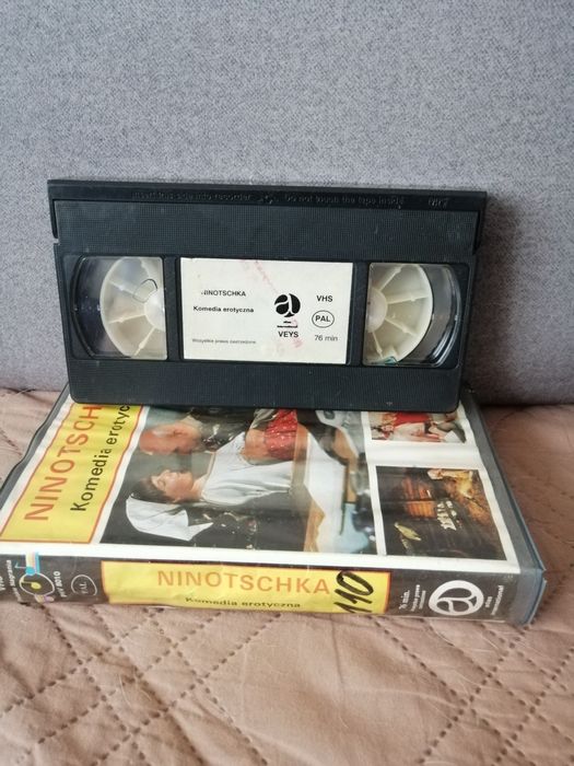 Kaseta VHS z filmem Ninotschka