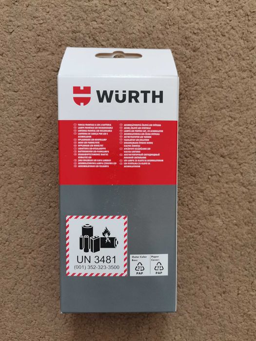WURTH !!! Latarka czołowa !!! Nowa !!!