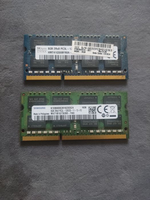 Pamięci RAM DDR3 2 X 8GB