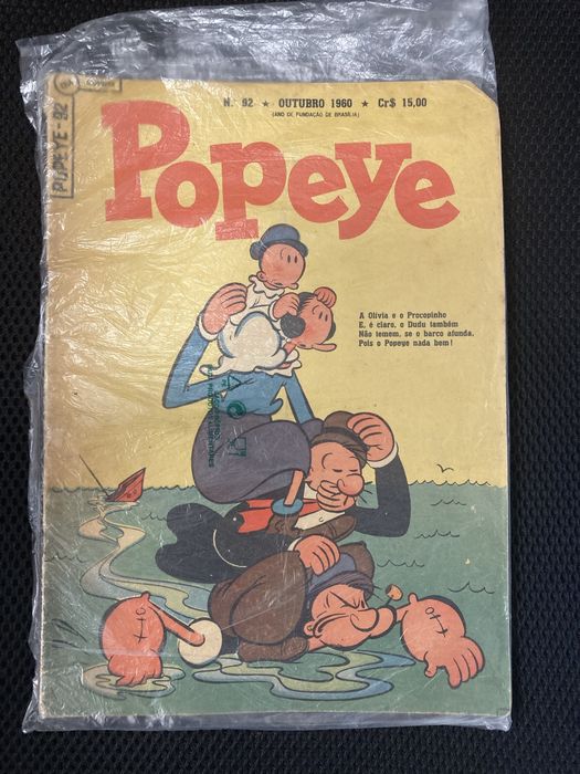Revistas Livros de BD Antigos, Popeye, Possante