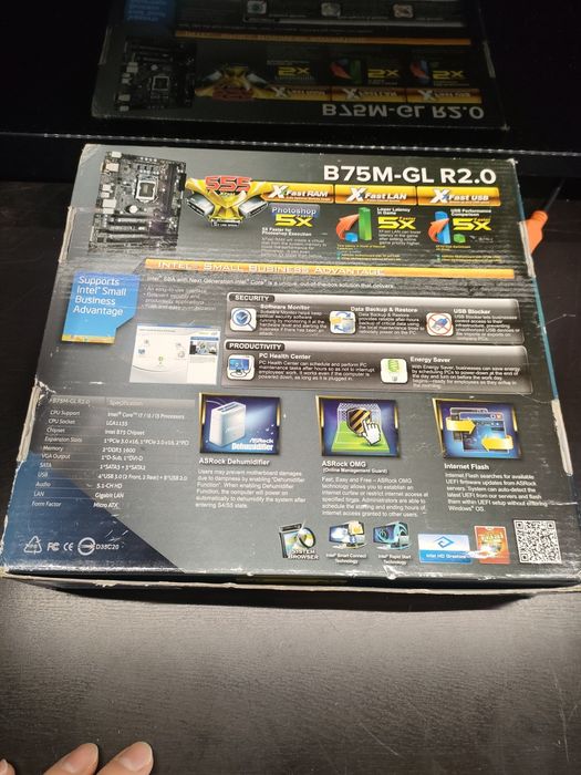 B75M-GL R2.0 + i5 2400s + chłodzenie