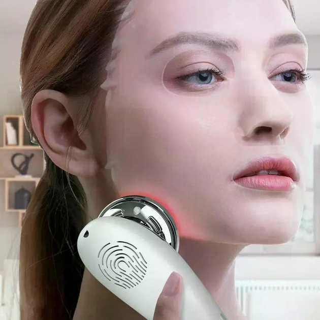 Мікрострумовий RF Lifting масажер для обличчя Skin Lifting 7.0 White