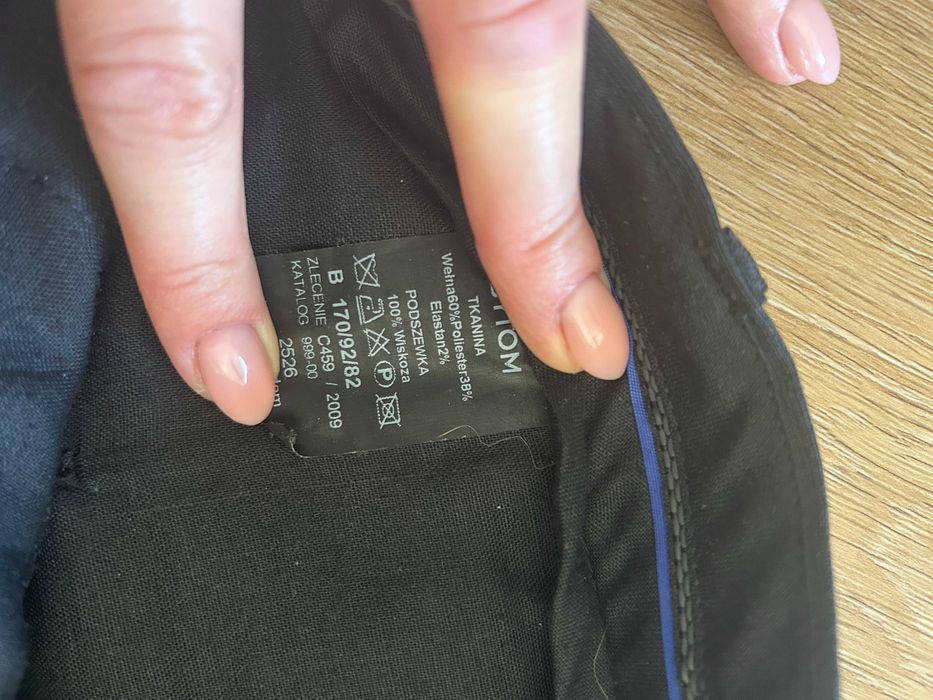 Garnitur męski BYTOM czarny