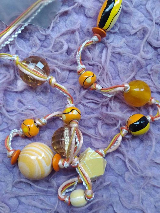 Летнее колье - бусы