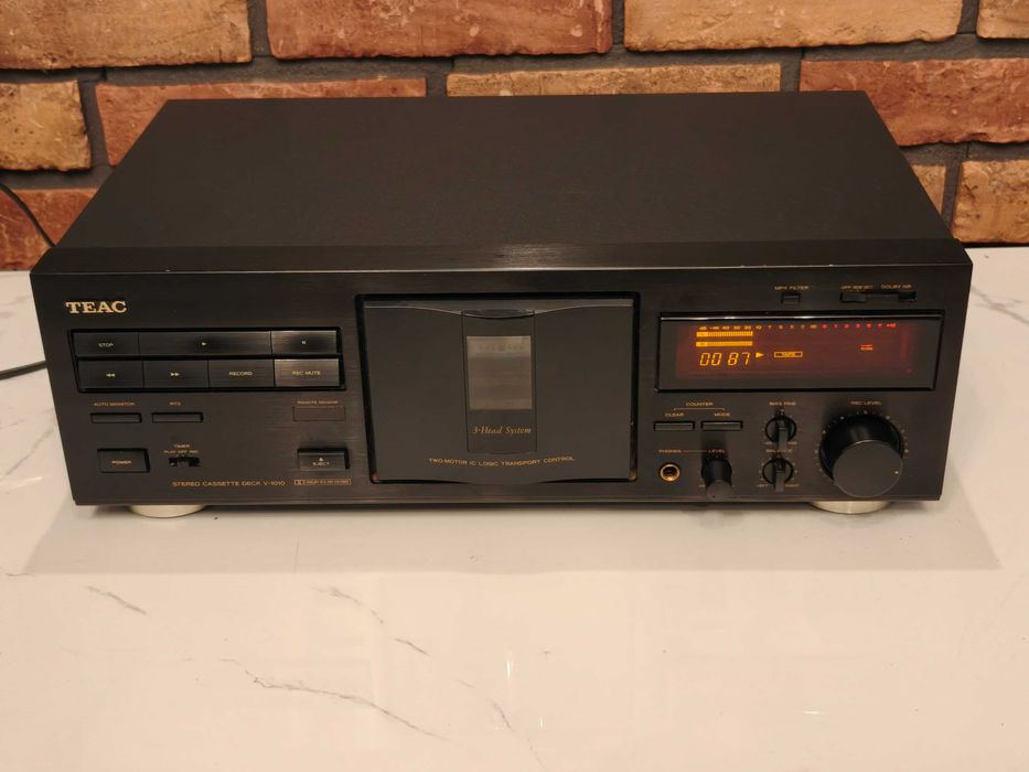 TEAC V-1010 カセットデッキ 3ヘッド TEAC V1010入門用3ヘッドカセットデッキ｜アラン藤島