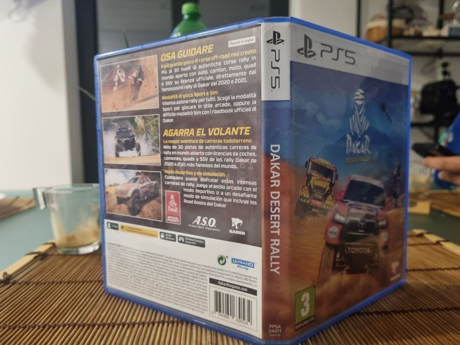 Jogo ps5 Dakar Desert rally