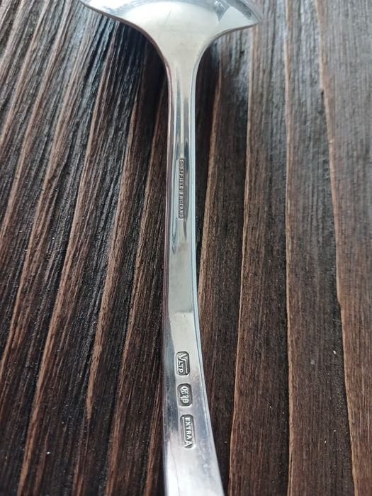 Вінтажна посріблена ложка