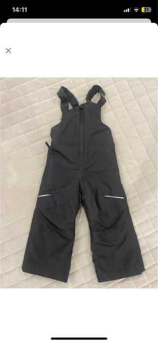 Зимние детские штаны дутики, комбинезон