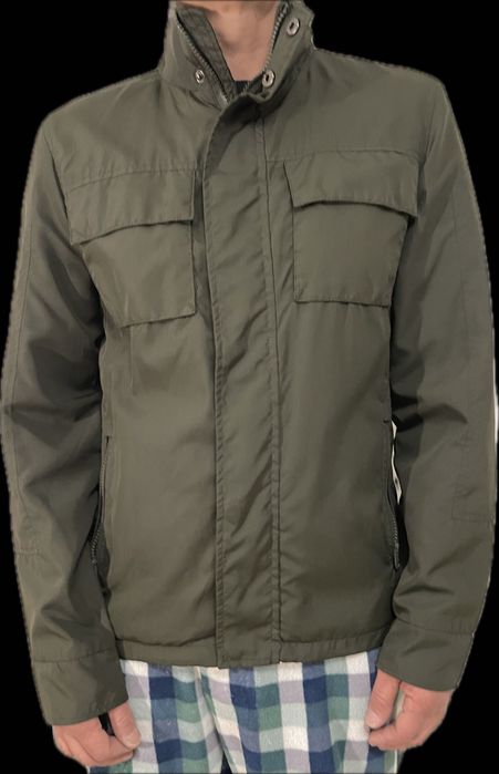 Casaco meia estação estilo milita