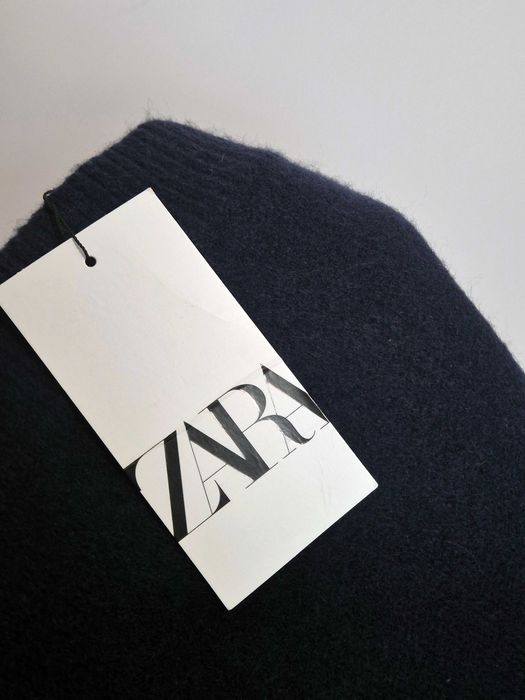 Nowa mini spódnica Zara S, z wełną, wool,