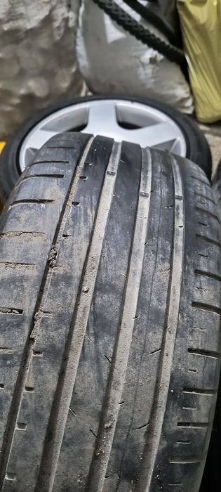 Felgi aluminiowe 5x100 8J R17 ET35 + opony 225/45R17