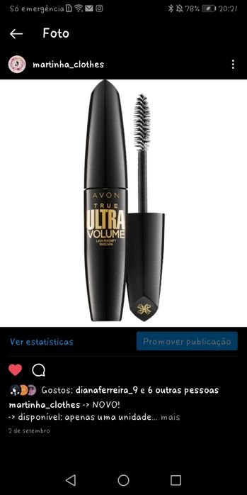 maquiagem NOVA - Avon, Sephora e Essence