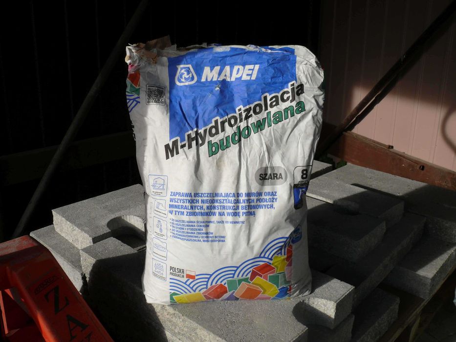 Hydroizolacja Mapei mineralna