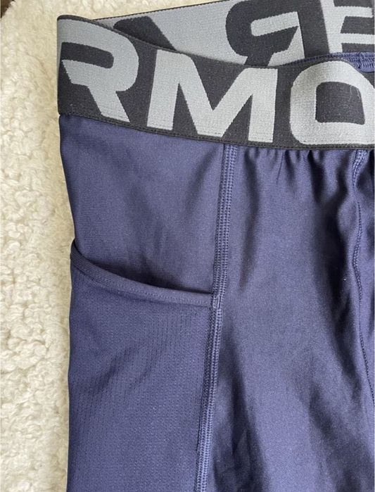Компрессионные, термо шорты Under Armour с карманом
