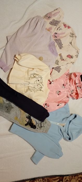 Пакет теплого одягу для дівчинки 92 р