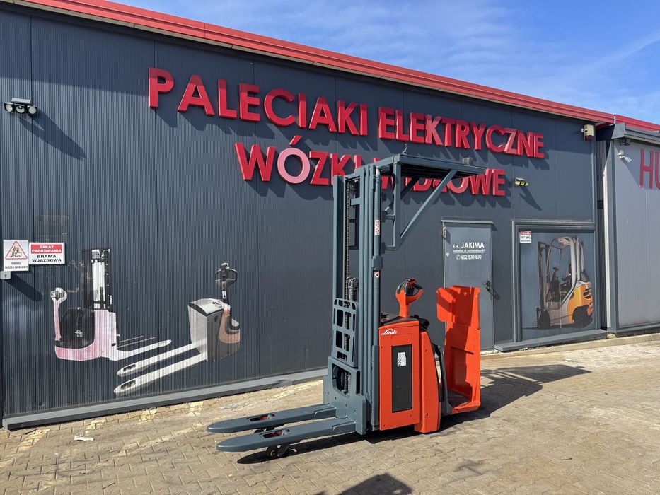 Paleciak elektryczny Linde L 14 Ap 540 cm 2019 r jak Nowy wózek Linde
