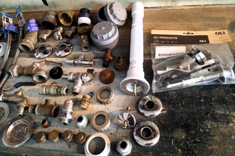 Material Canalizador +60 Peças Soltas