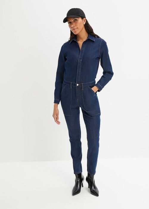 B.P.C kombinezon jeansowy modny r.48