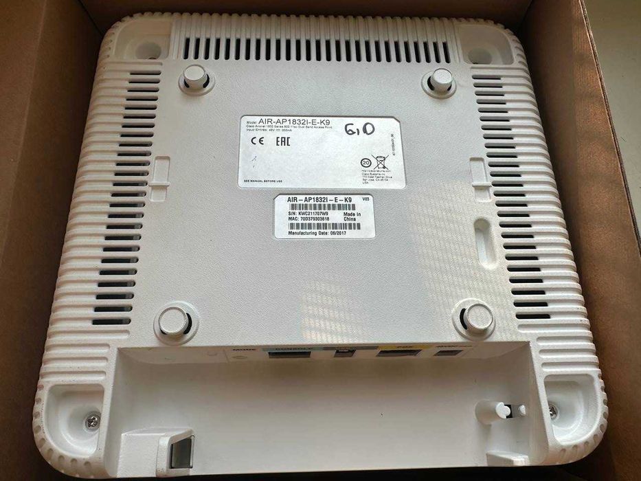 Wi-Fi точка доступу Cisco Aironet AIR-AP1832I-E-K9 + БЖ 48V