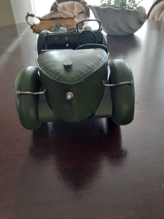 Metalowy Model stary samochód 33 cm
