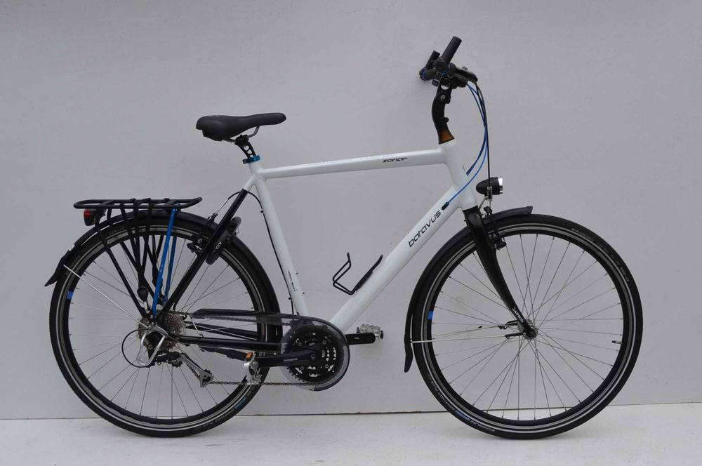 Lekki biały rower trekkingowy * Batavus Zonar * koła 28'' 61cm