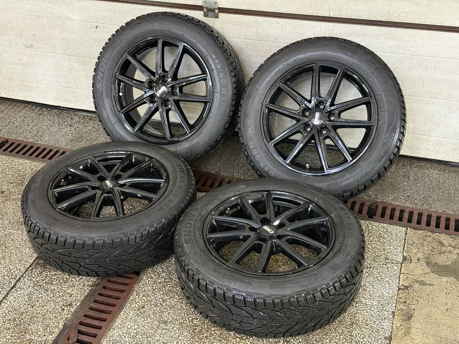 Alufelgi 17’ z oponami Kormoran 215/60/17 5x112 Audi Volkswagen Mercedes