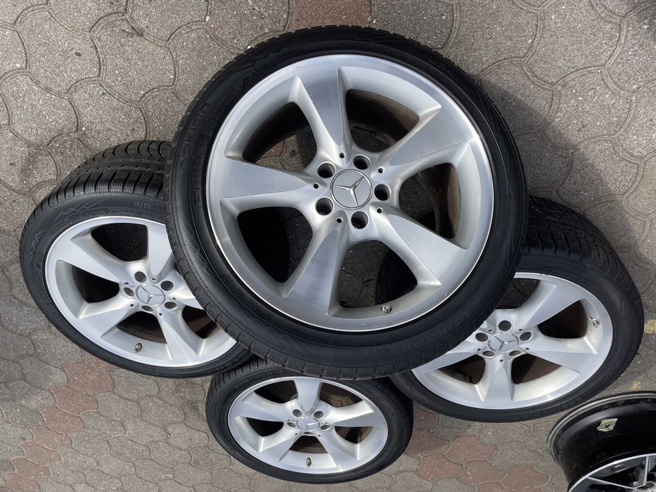 Felgi Mercedes Sl 18 cali oryginał classic 5x112 8,5 i 9,5 r230 cls