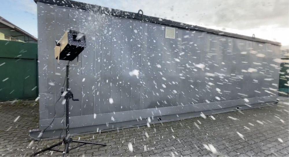 Генератор снігу у Львові, снігмашина, штучний сніг, снігова машина