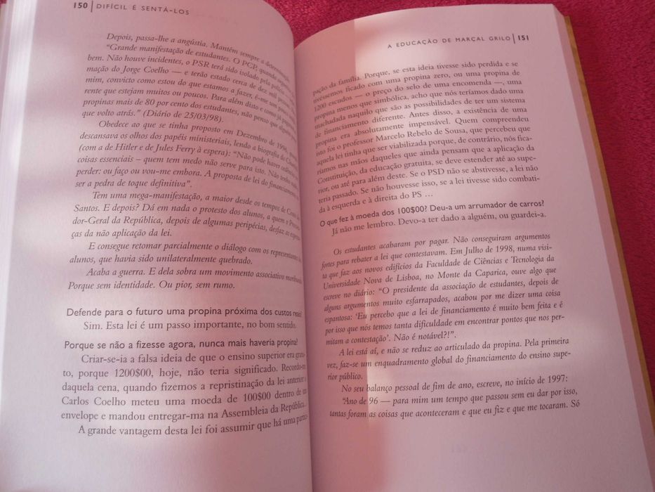 Difícil é sentá-los (A Educação de Marçal Grilo) por Dulce Neto