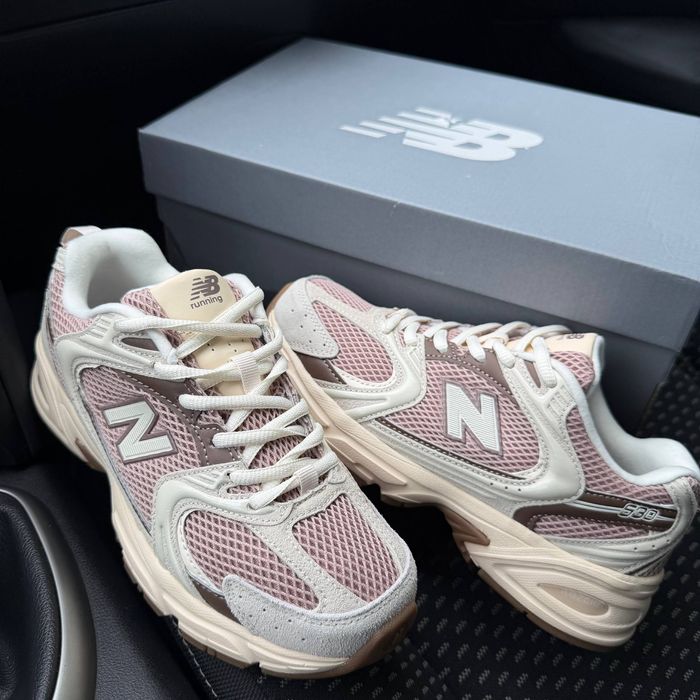 Кросівки Кроссовки New Balance 530 grey pink beige Серый Розовый Сірий Рожевий Кросовки демісезон