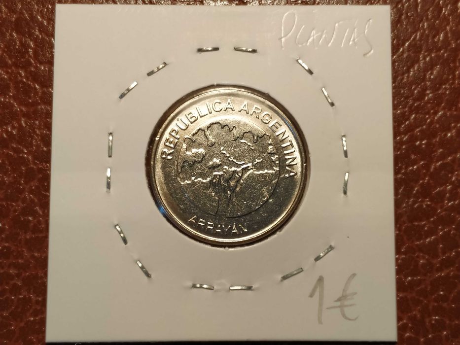Argentina - moeda de 5 pesos  de 2020 (Plantas)