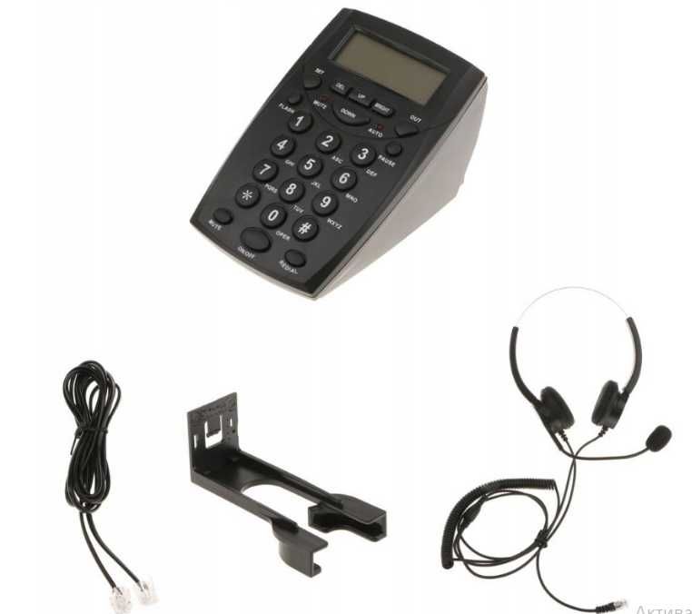 Telefon do centrum obsługi telefonicznej HT500redukcją szumów ttst1196