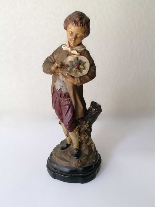 Escultura Jovem Camponês (Vintage)