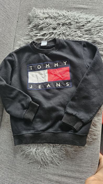 Tommy Jeans czarna bluza męska