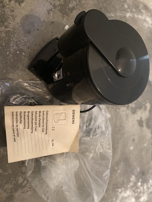 Máquina de café filtro Siemens a funcionar