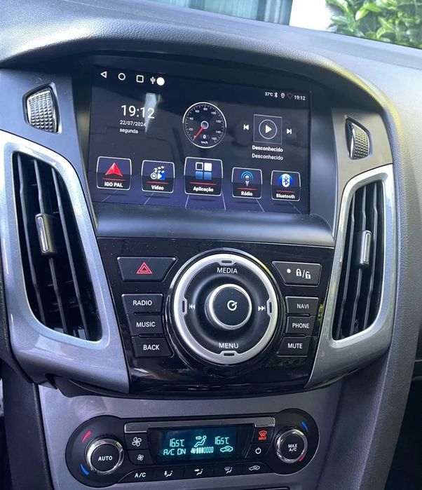 Rádio 9" android Ford Focus 3 2011 a 2019 CARPLAY WIFI GPS Novo