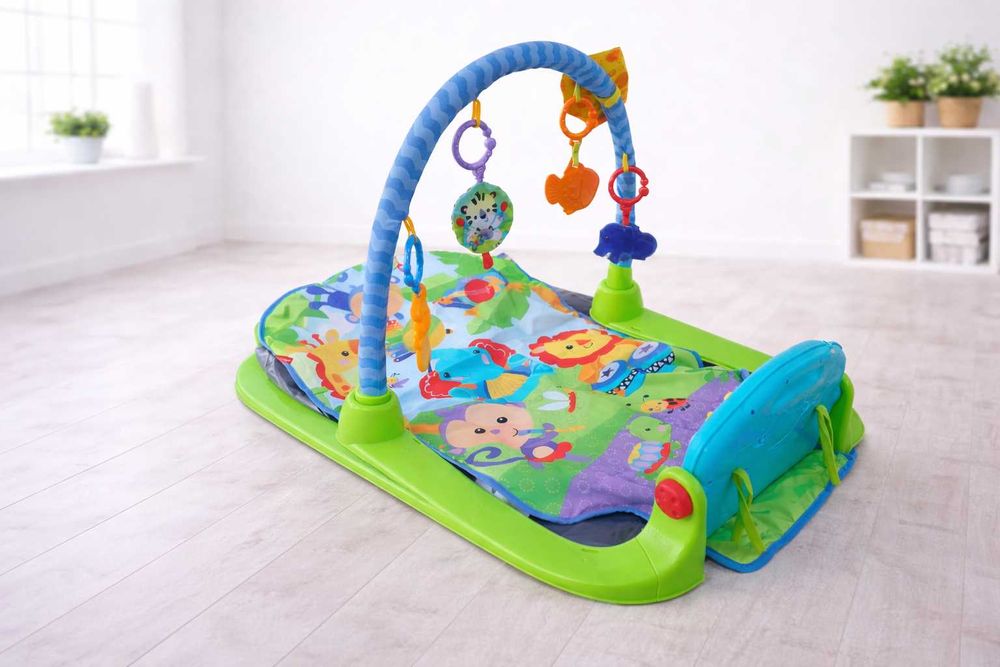 Mata edukacyjna Fisher-Price Kick & Play Piano Gym
