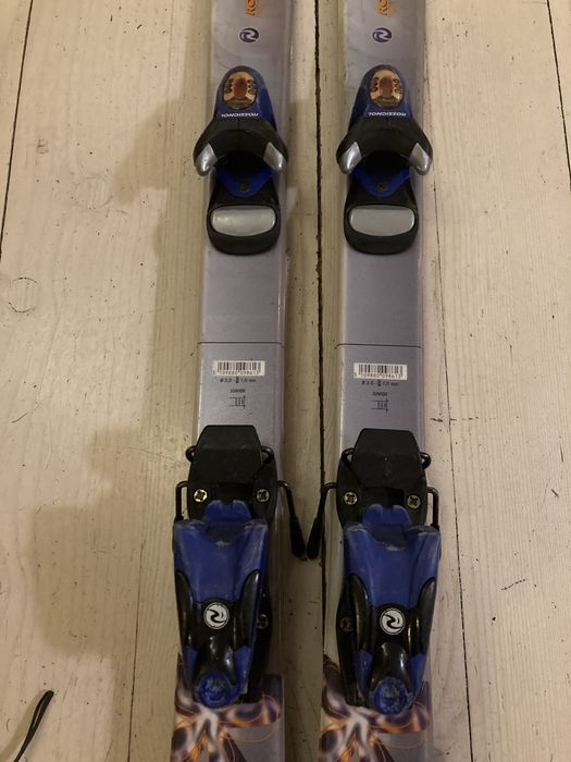 Narty dziecięce Rossignol z wiązaniami 120 cm