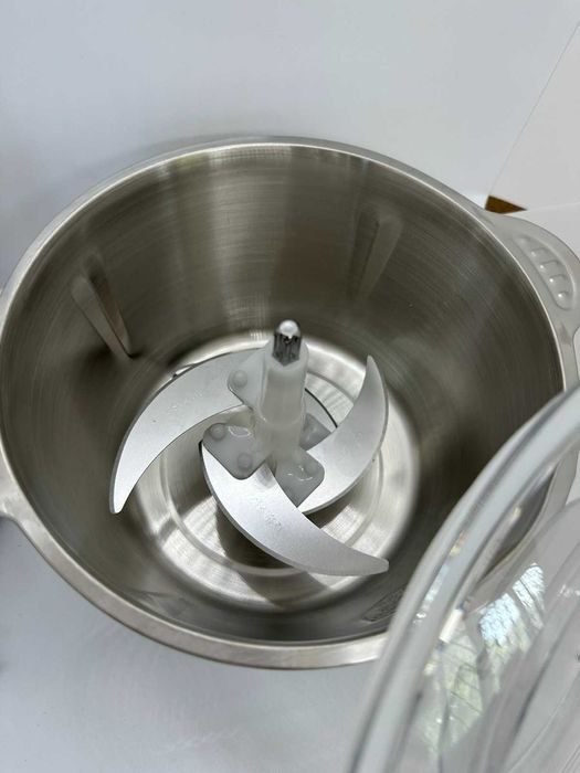 Кухонный измельчитель Zepline 1500 Вт с металлической чашей на 1.5 л