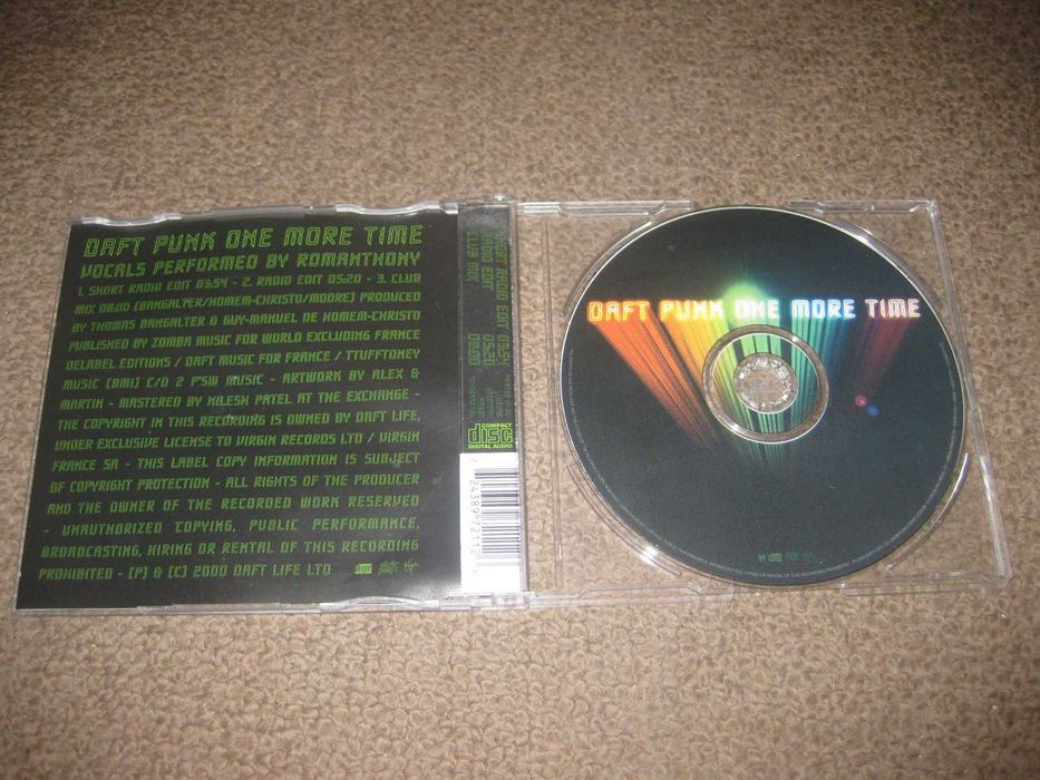 CD Single dos Daft Punk "One More Time" Portes Grátis!