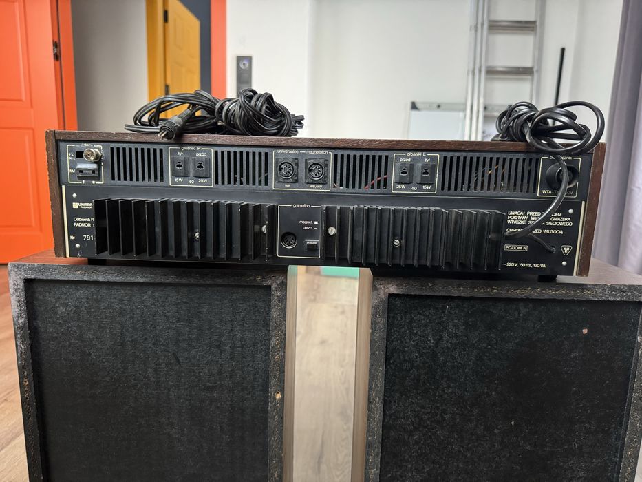 Zestaw audio Unitra Radmor 5102 + kolumny Unitra Tonsil
