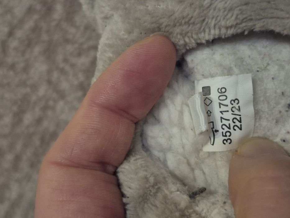 Kapcie rozmiar 22/23