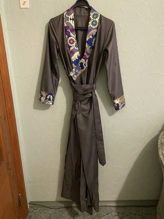 Сукня-кімоно з утепленої тканини